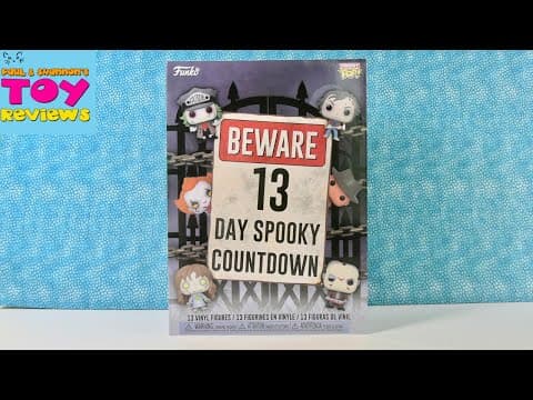 Funko Pocket Pop 13 Day Spooky Countdown Advent Calendar Unboxing Review | PSToyReviews
