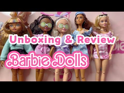 UNBOXING BARBIE DOLLS | Dream Besties | Twinning LOOKS | Mattel