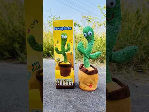 🌵Funny Dancing Cactus Toy Review Unboxing