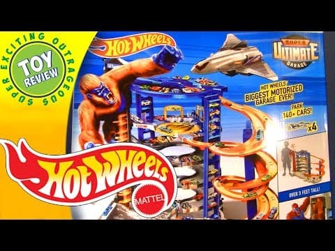 Hot Wheels Super Ultimate Garage motorized playset - SEO Toy Review