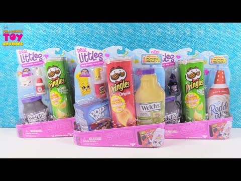Shopkins Real Littles Lil Shopper Big Pack Unboxing Toy Review | PSToyReviews