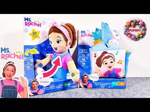 ASMR Unboxing Ms. Rachel Speak & Sing Doll | Learning Surprise Box | Toy Review
