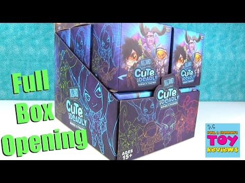 Cute But Deadly Series 2 Vinyl Collectible Figures Opening | PSToyReviews