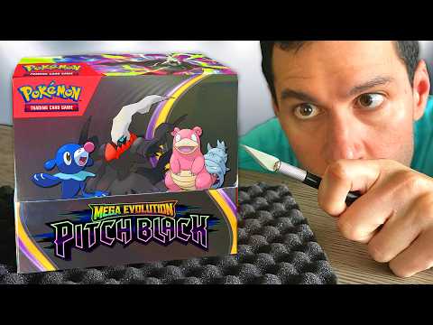 Opening NEW Pokemon Pitch Black Booster Box (BIG HIT)