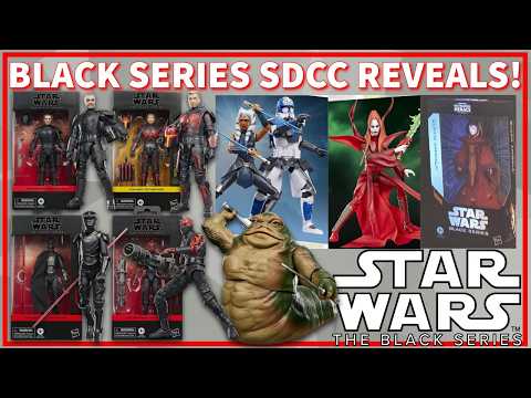 HUGE Black Series SDCC Reveals! Queen Amadala, Gar Saxon, Rotta The Hutt & More!