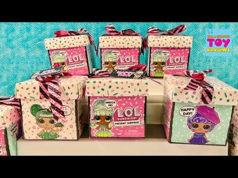LOL Surprise Present Surprise NEW RELEASE Blind Bag Doll Collectible Unboxing Party | PSToyReviews