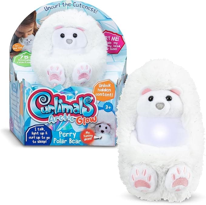 Arctic Glow - Perry Polar Bear - Interactive Plush