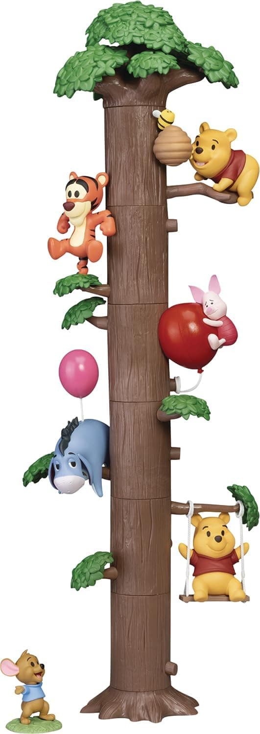 Beast Kingdom Winnie The Pooh Forest Series MEA-075 Mini Egg Attack Figure 6-Piece Box Set
