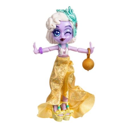 Capsule Chix Giga Glam Collection, 4.5 inch Doll with Capsule Machine Unboxing and Mix and Match Fashions and Accessories