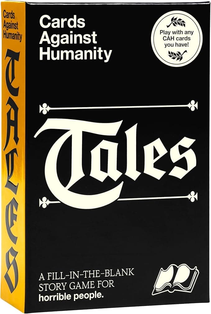 Cards Against Humanity Tales • A Fill-in-The-Blank Story Game for Horrible People • A New Game to Play with Your Cards