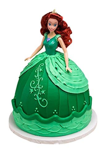 DecoPac Disney Princess Doll Signature Cake DecoSet Cake Topper, Ariel, 11"