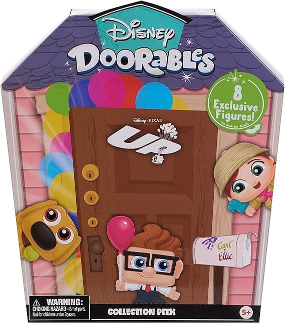Disney Doorables New Up Collector Peek, Collectible Blind Bag Figures, Officially Licensed Kids Toys for Ages 5 Up