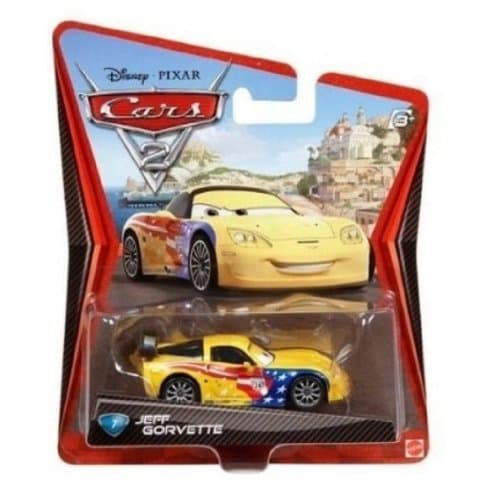 Disney / Pixar Cars 2 Movie 155 Die Cast Car #7 Jeff Gorvette