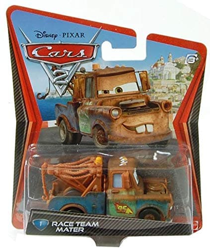 Disney / Pixar CARS 2 Movie 155 Die Cast Checkout Lane Package Race Team Mater (1 Car Included)