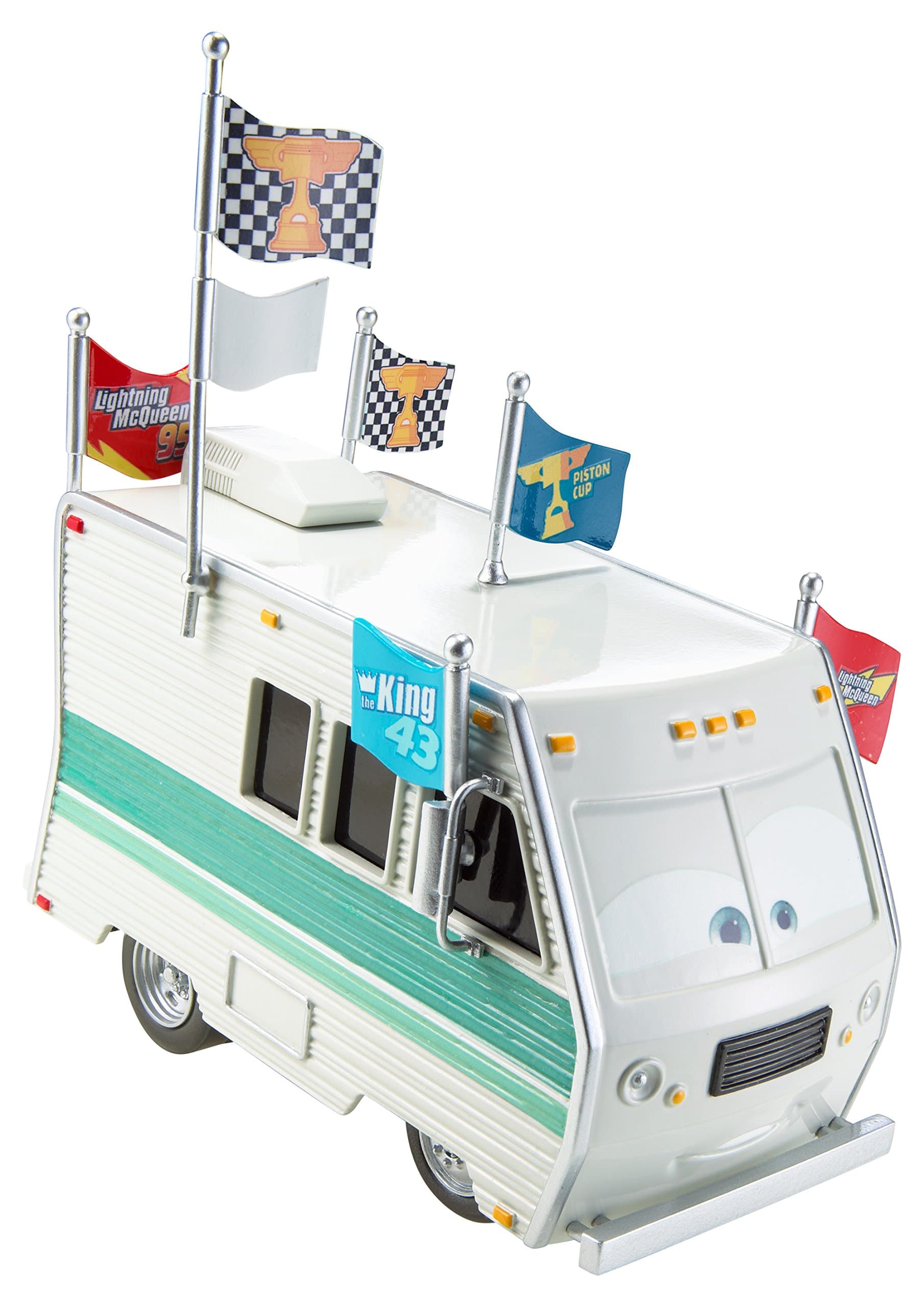 Disney/Pixar Cars, Piston Cup 2015 Series Deluxe Die-Cast Vehicle, Doug RM #16/18, 1:55 Scale