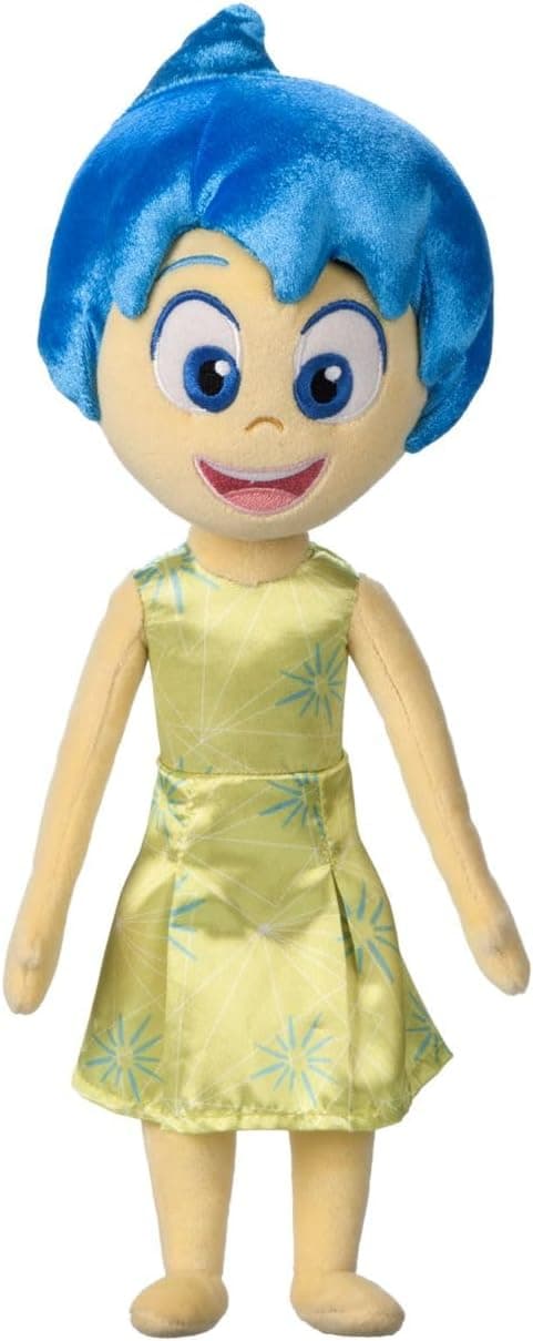 Disney Store Official Joy Plush – Inside Out 2 – Small 15'' – Soft, Huggable, Collectible Character Doll for Kids