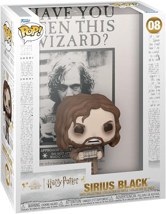 Funko Pop! Cover: Harry Potter Prisoner of Azkaban - Poster with Sirius Black