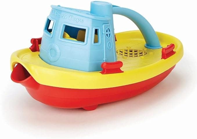 Green Toys, Tugboat , Blue