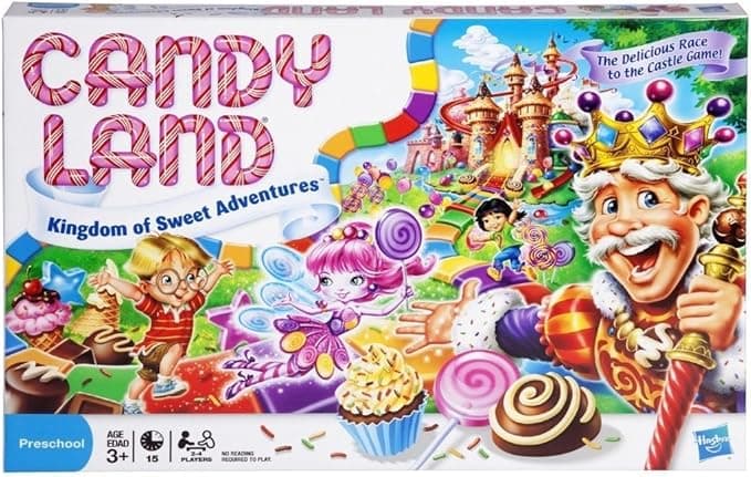 Hasbro Gaming Candy Land Kingdom of Sweet Adventures Board Game for Kids, Easter Gifts for Boys & Girls, 3+ (Amazon Exclusive)