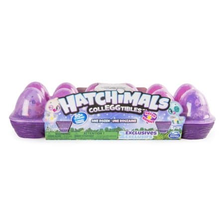 Hatchimals CollEGGtibles, 12 Pack Egg Carton with Exclusive Season 4 Hatchimals CollEGGtibles, for Ages 5 and Up (Styles and Colors May Vary)