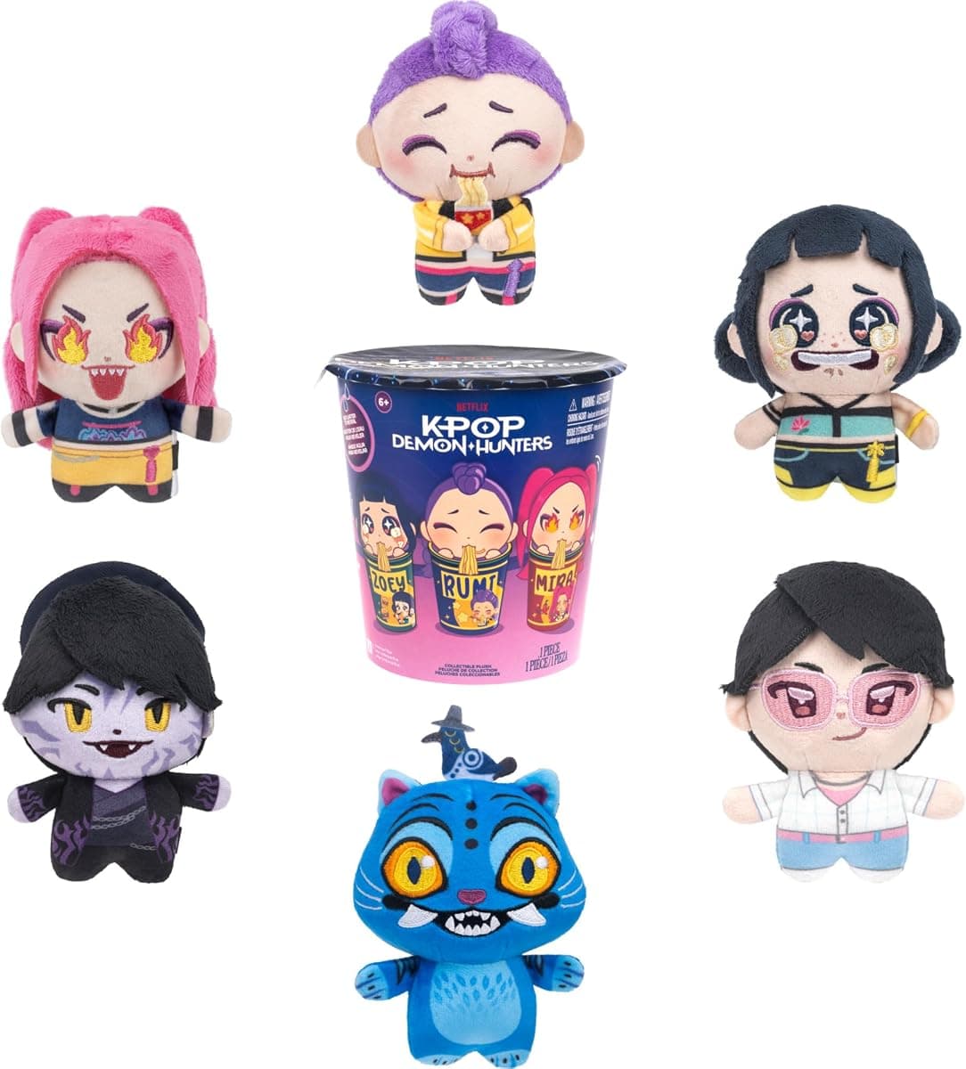 KPop Demon Hunters Mini Rameyon Cup Blind Box Plush