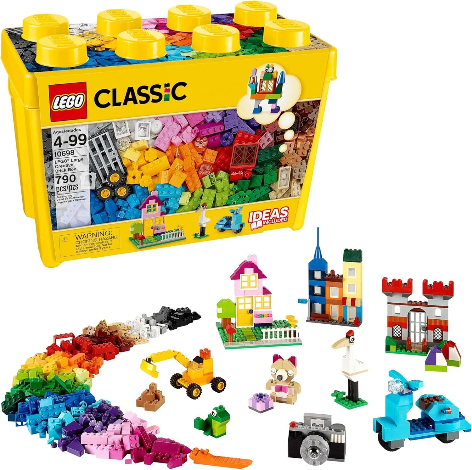 LEGO Classic Large Creative Brick Box 10698 (790 Pieces)