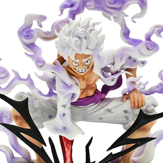 Luffy Figure Gear 5 Luffy Figure JD Luffy Action Figure Anime Statue Collection Model Toy Gift 7.87 Inch