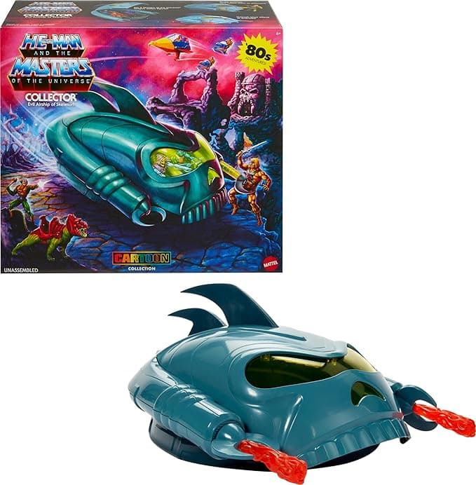 Masters of the Universe Origins Collector Vehicle Playset with Grip & Claw Accessories, Toy Car Fits 3 Motu 5.5-inch Action Figures