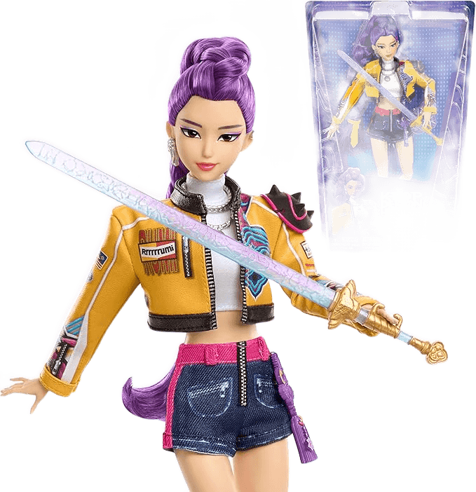 Mattel KPop Demon Hunters HUNTR/X Rumi Fashion Doll in How It's Done Performance Look