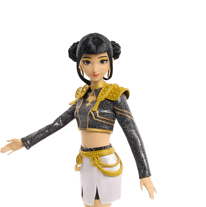 Mattel KPop Demon Hunters HUNTR/X Zoey Golden Singing Doll with Removable Signature Outfit