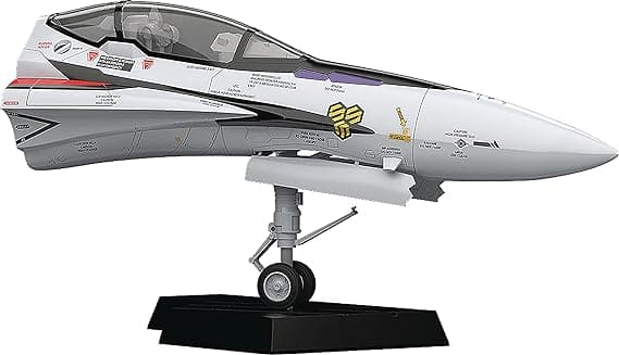 Max Factory Macross F Fighter Nose Collection VF-25F: MF-51 Minimum Factory PLAMAX 1:20 Scale Model Kit,Multicolor
