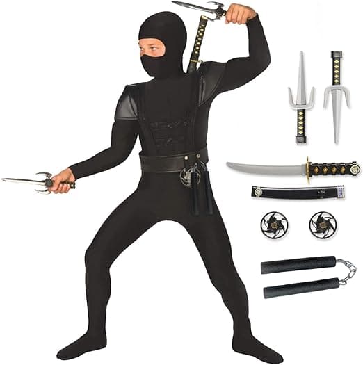 Morph Ninja Costume for Boys, Ninja Costume Kids, Kids Ninja Costume, Costumes for Kids, Ninja Boys