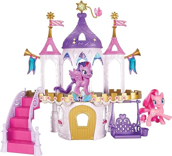 My Little Pony Friendship Castle Playset Including Twilight Sparkle and Pinkie Pie Figures