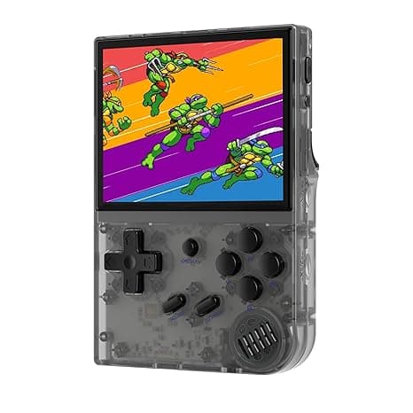 New Anbernic RG35XX 2024 Retro Handheld Game Console - Linux System- 64Gb TF Card 6831 Built in Arcade Games - Handheld Emulator - 3.5 IPS OCA Screen 2600 Mah Battery. Plug & Play Video Games