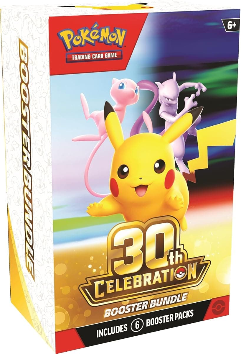 Pokemon TCG 30th Celebration Booster Bundle (6 Packs)
