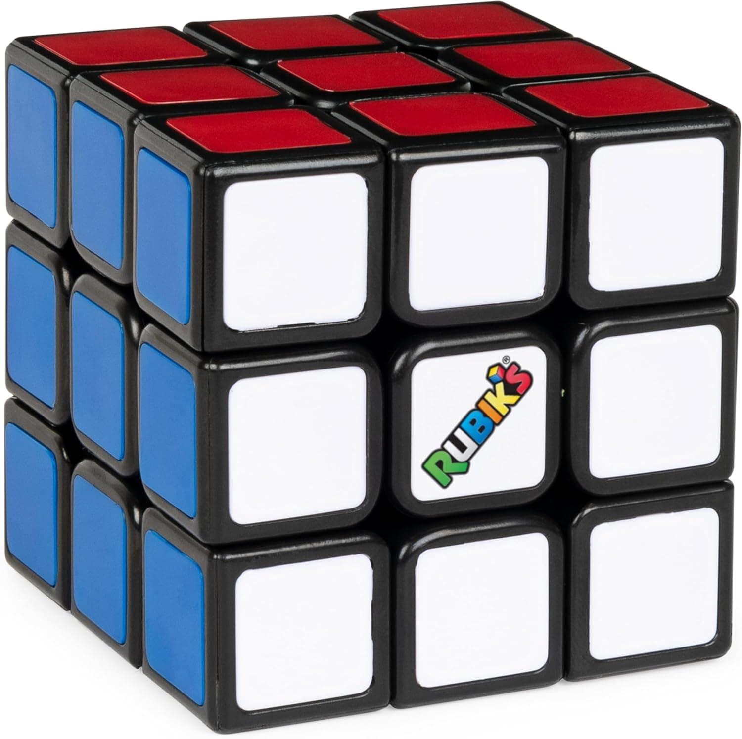Rubik's Cube, The Original 3x3 Cube, Problem-Solving Brain Teaser, Color-Matching Puzzle, Fidget Toy, Sensory Puzzle, Stocking Stuffers for Ages 8 & Up