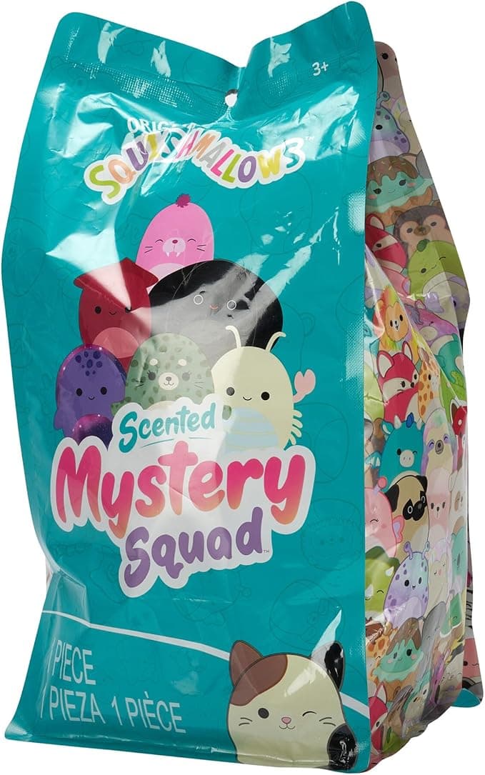 Squishmallows Original Scented Sealife Mystery Bag (8-Inch) – Official Jazwares Plush (Medium-Sized)