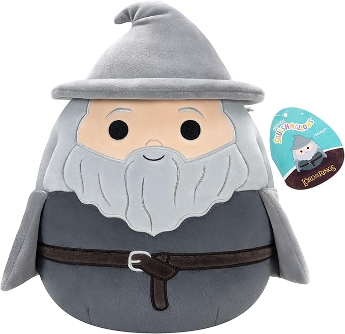 Squishmallows Original “The Lord of The Rings” 10in Gandalf Plush - Ultrasoft Official Jazwares Plush (Medium-Sized)