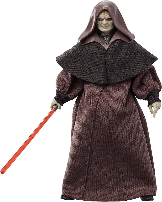 STAR WARS The Black Series Darth Sidious, Revenge of The Sith Collectible 6 Inch Action Figure