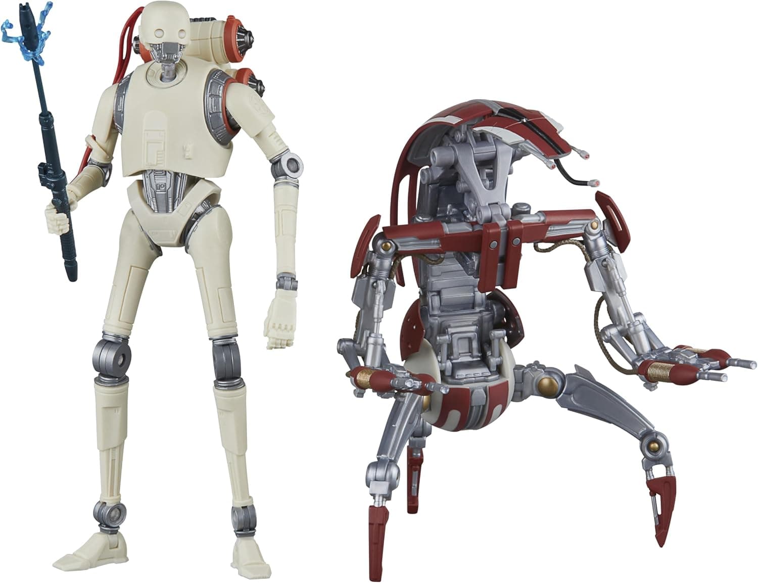 STAR WARS The Black Series KX Security Droid Enforcer & Droideka, Jedi: Survivor Gaming Greats Collectible 6 Inch Action Figure 2-Pack