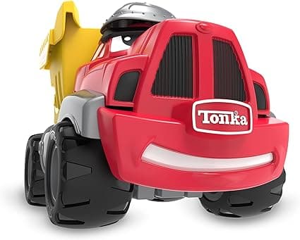 Tonka 06269 Interactive Talking Truck Toy for Toddlers Ages 2+ - Made of Sturdy Plastic with 20+ Sounds, Multicolor