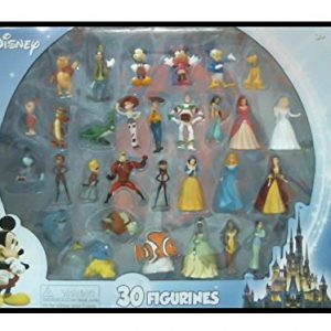 Beverly Hills Teddy Bear Company Disney Super Assortment Toy Figure Playset, 30-Piece