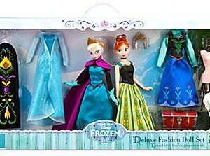 Disney Frozen 11 Inch Deluxe Fashion Doll Set [Anna & Elsa]