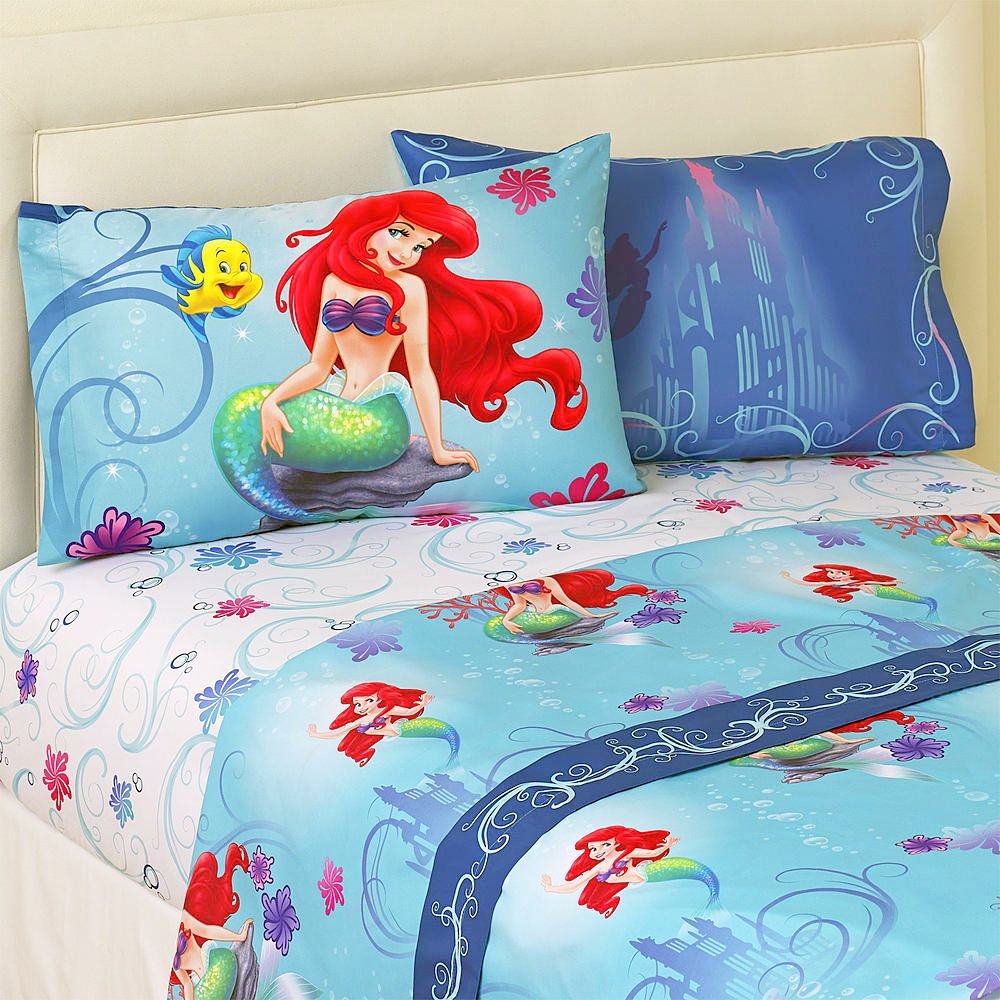Disney Little Mermaid Full Sheet Set ToysPlus disney-little-mermaid-full-sheet-set-toysplus