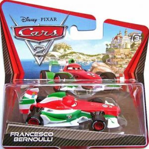 Disney / Pixar CARS 2 Movie 155 Die Cast Checkout Lane Package Francesco Bernoulli