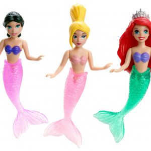 Disney Princess Ariel and Her Sisters Playset, 3-Pack