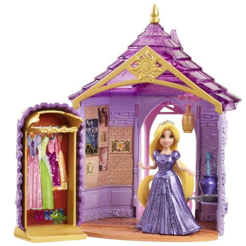 Disney Princess Little Kingdom Magiclip Rapunzel Room Playset