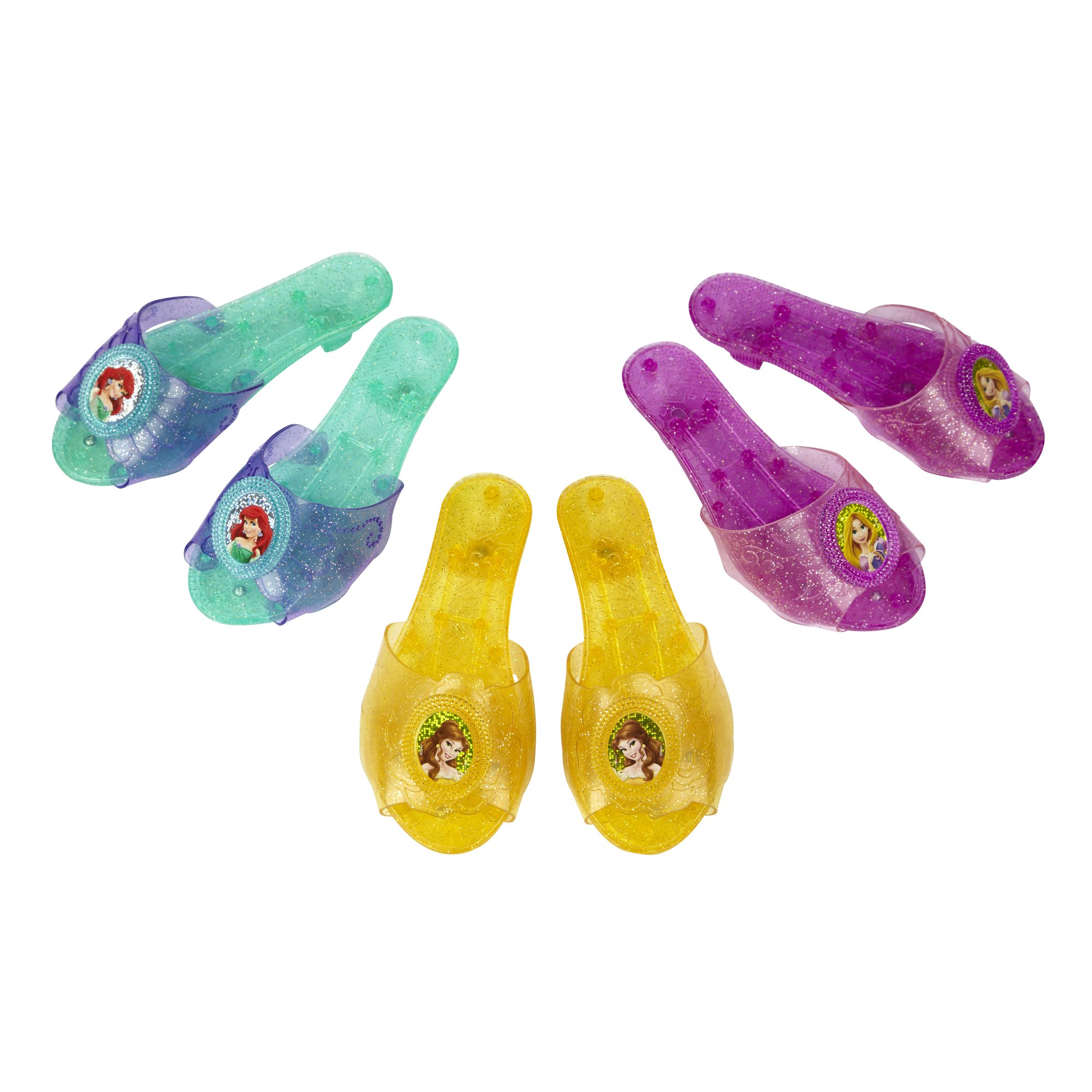 princess plastic heels