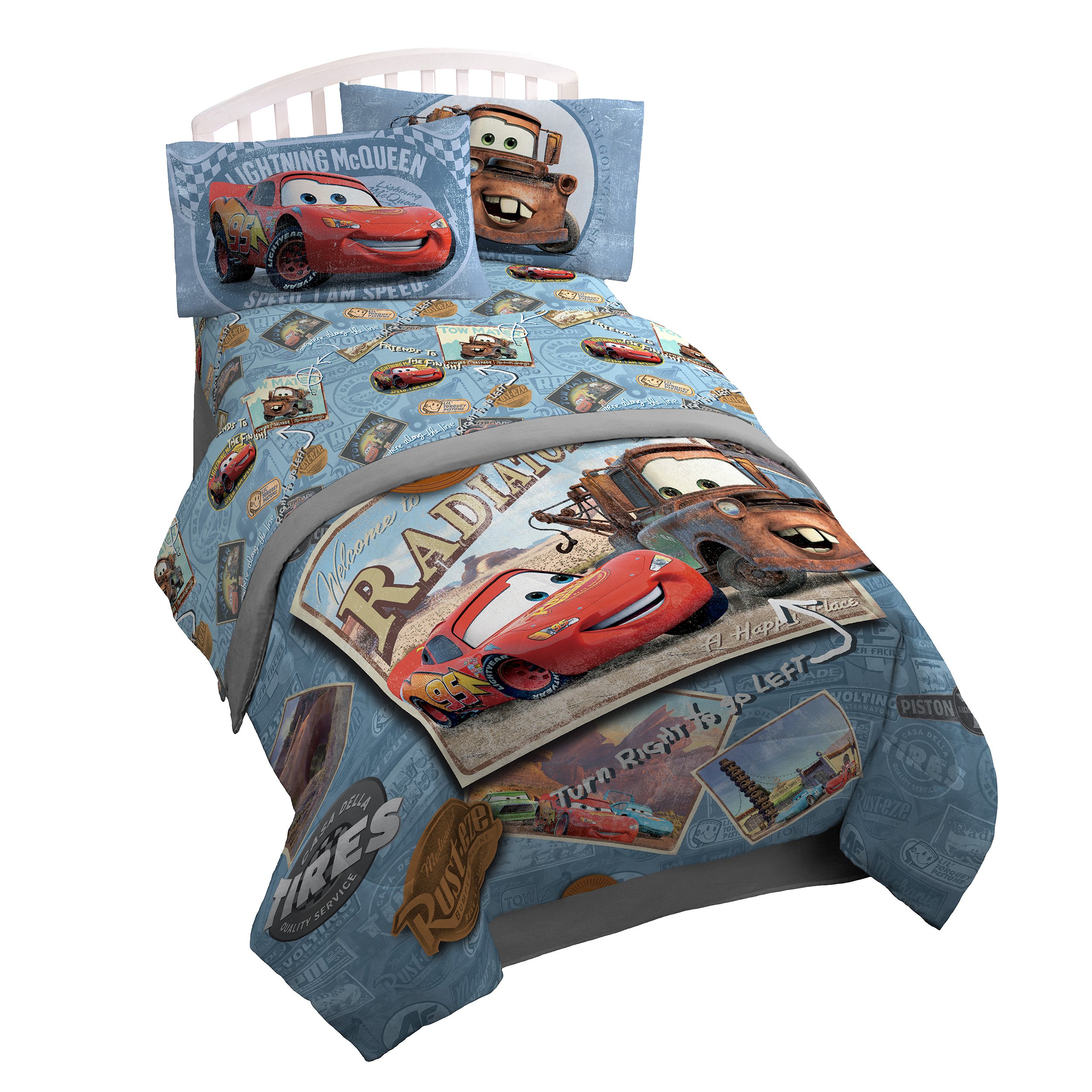 lightning mcqueen sheet set