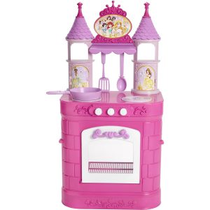 Kitchen Playset Disney Princess Magical Preschool Toys Girls Pretend Cooking Fun Play Cook & Bake Xmas Birthday Gift